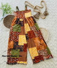 Load image into Gallery viewer, Chloe Pants Romper  &amp; Sweater Gorgeous Fall Look Patchwork Set 817
